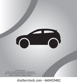 Car icon. Vector illustration
