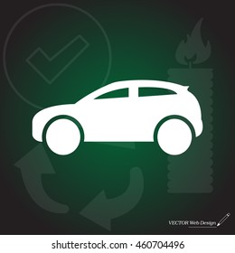 Car icon. Vector illustration