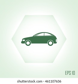 Car icon. Vector illustration