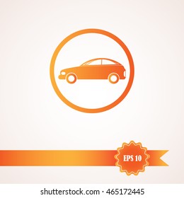 Car icon. Vector illustration