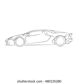Car Icon. Vector illustration
