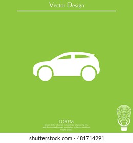 Car icon. Vector illustration