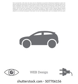 Car icon. Vector illustration