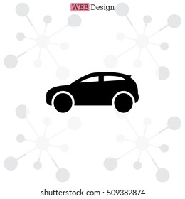 Car icon. Vector illustration