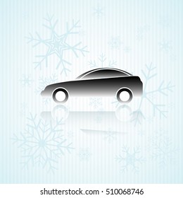 Car icon. Vector illustration