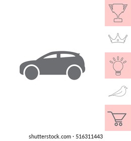 Car icon. Vector illustration