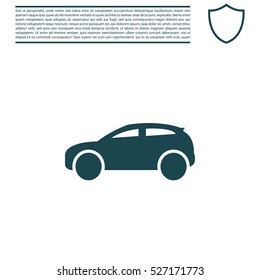 Car icon. Vector illustration