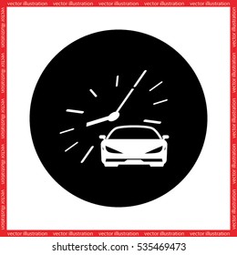 Car icon vector illustration.