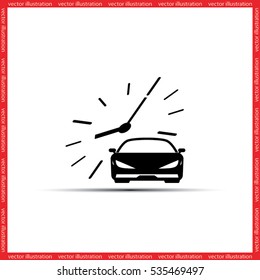 Car icon vector illustration.