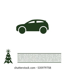 Car icon. Vector illustration