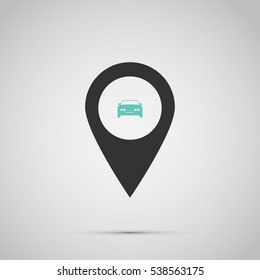 car icon. vector illustration