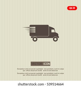 Car icon. Vector illustration