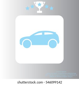 Car icon. Vector illustration