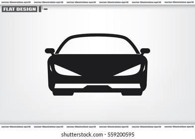 Car icon vector illustration.