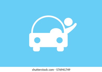 Car icon vector illustration.