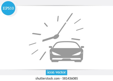 Car icon vector illustration 