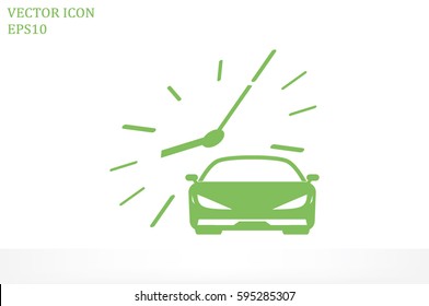 Car icon vector illustration 