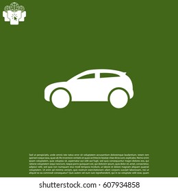 Car icon. Vector illustration