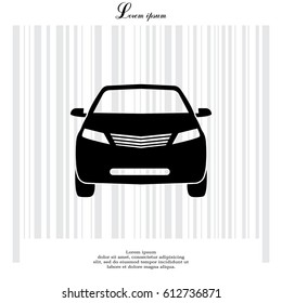 Car icon. vector illustration