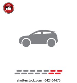 Car icon. Vector illustration