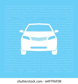 Car icon. vector illustration