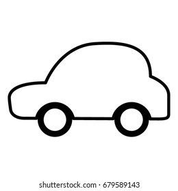 Car icon. Vector illustration