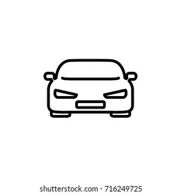 car icon, vector illustration