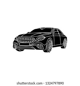 Car icon. Vector Illustration. Eps 10