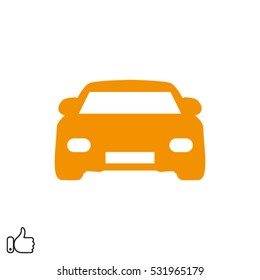 car icon, vector illustration EPS 10