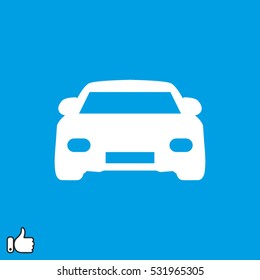 car icon, vector illustration EPS 10