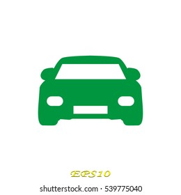 car icon, vector illustration EPS 10