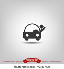 Car icon vector illustration eps10.
