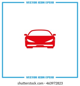 Car icon. Vector illustration eps10.