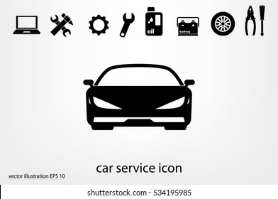 Car icon vector illustration eps10