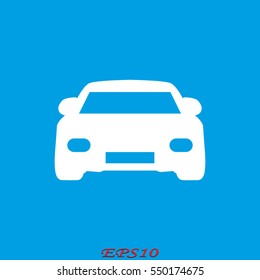 car icon, vector illustration eps10