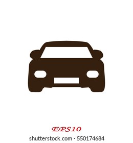 car icon, vector illustration eps10