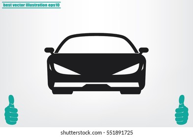 Car icon vector illustration eps10.