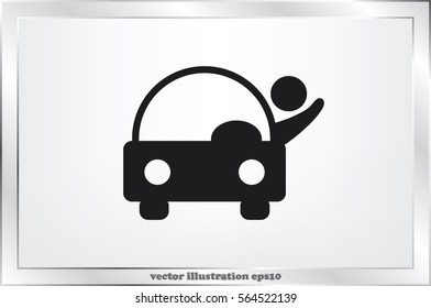 Car icon vector illustration eps10.