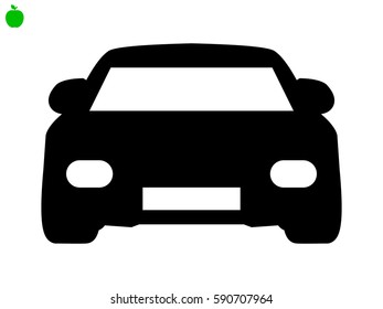 car icon, vector illustration eps10