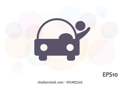 Car icon vector illustration eps10.