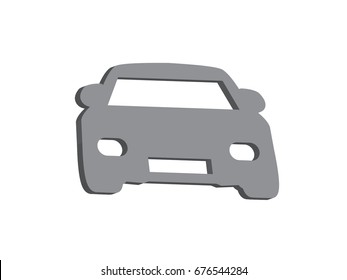 car icon, vector illustration eps10
