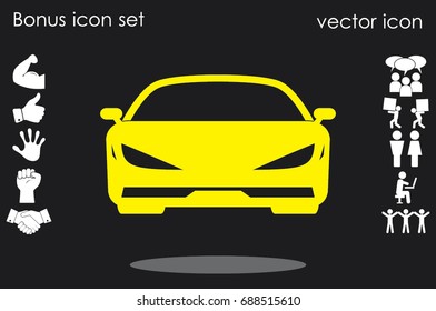 Car icon vector illustration eps10.