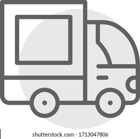 car icon vector illustration flat