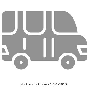 Autosymbol, Vektorgrafik, flaches Design