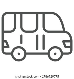 Ilustración vectorial de icono de automóvil 