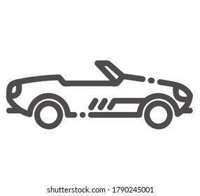 Car icon vector illustration flat