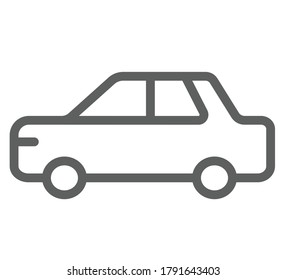 Car icon vector illustration flat design