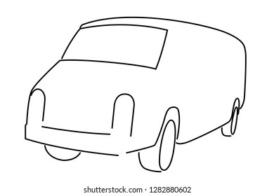 car icon vector illustration isolated