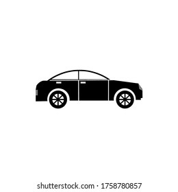 plantilla de logotipo de ilustración de icono de coche
