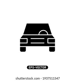 Car icon vector illustration logo template for many purpose. Isolated on white background.
